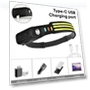 Touch Headlamp with USB Charging — Flashlights, Chic Interiors