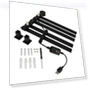 5-Rod Aluminum Towel Warmer — Towel Warmers, Vestidos
