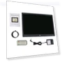 HD Touchscreen Digital Photo Frame Alarm Clock MP34 Video Player — Digital Frames, Zeblaze