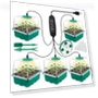 LED Seedling Pots with Grow Light — Germination Kits, HAOAXIN