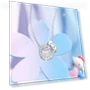 Little Bow Smart Pendant Necklace — Smart Jewelry, Original jewelry design