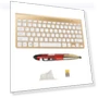 Slim Mini 2.4G Wireless Keyboard Pen Mouse Set — Keyboard and Mouse Sets, OutsideWorld