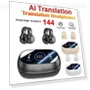 AI Translation Wireless Earbuds — Audio Gear, Junmaocun