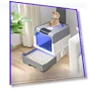 Closed Cat Litter Box with UV Sterilization and Deodorization — Litter Boxes, Smarter than future