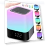 Colorful Bluetooth Speaker with Night Light and Digital Alarm Clock — Alarms & Clocks, Daily necessities-V