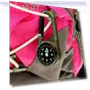 Multifunctional Smart Camping Carabiner with Mini Compass and Thermometer — Keychain Carabiners, LY Gardening