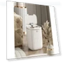 Electric Sensor Trash Bin with UV Light Charging — Waste Baskets, Simple and warm