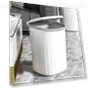 Smart Touch Trash Can — Kitchen Cans, Simple and warm
