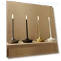 Vintage Aluminum Wireless Candle Lamp — Lighting, Versatile Home Furnishing