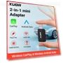 Wireless Carplay and Android Auto 2in1 Smart Mini Box — Car Accessories & Gadgets, ZoomSpark
