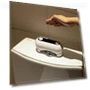 Automatic Motion Sensor Toilet Flusher — Hand Dryers, Wit angel