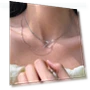 Diamond Splicing Chain Necklace — Anklets, Commodity Jewel