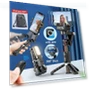 Gimbal Stabilizer Desktop 360° Surround Shot Smartphone Selfie Stick Tripod with Fill Light — Selfie Sticks, Crown Global