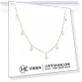 Luxury Smart 14K Gold Necklace Clavicle Chain — Smart Jewelry, Commodity Jewel