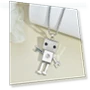 Movable Robot Necklace — Boys' Necklaces, Commodity Jewel