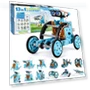 Enhanced 13-in-1 Solar and Battery Powered DIY Robot Kit — Solar Power, Super Go