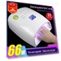 Portable Wireless Rechargeable Nail Lamp with Smart Sensor — Curing Lamps, The Million