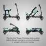 Super Portable 4-Wheel Folding Travel Mobility Scooter — Electric Scooter, Pride Mobility