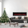 Wall Mounted Electric Fireplace, Oxhark Flame