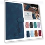 Leather Book Case with Embossed Feather Pattern — Protective Covers, Best Phone Cases
