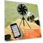 Smart Camping Fan With Power Bank Lamp — Portable Cooling Solutions, JOHO - CarGear