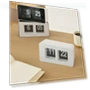Automatic Flip Alarm Clock with Silent Mechanism — Clocks, Houspace