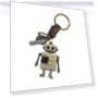 Movable Bronze Robot Keychain — Keychains & Keyrings, Lieifeitum
