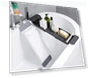 Smartphone Stand Bathtub Tray — Trays, SAMURAI STYLE