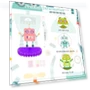 Vibrant Robot Honeycomb Ball Centerpieces & Standing Table Toppers Decorations Set — Party Centerpieces, Jajajuegos