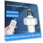 Wireless Remote Control Light Bulb Socket Smart Switch — Outlet Switches, SaiMili Light