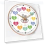 12-inch Automatic Synchronization Radio Wall Clock — Clocks, Window glass film