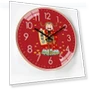 12-inch Wall Clock with Automatic Time Optimization — Clocks, Window glass film