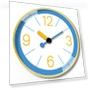 Automatic Radio Clock — Clock, Window glass film