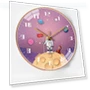 Creative Space Automatic Radio Clock with Timer — Clocks, Window glass film