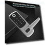 Electronic Smart Waterproof Door Lock — Biometric Security, Crown Global