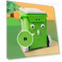 Mini Desktop Cleaner Robot — Interactive Figures & Robots, Kitty Cat House