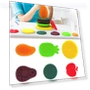 Sensory Textured Stone Toys Set — Blocks, Three Body