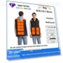 Smart Heated Vest with Removable Hood — Men's Vests, BigSopping