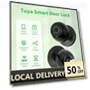 Smart Door Handle with Fingerprint Lock — Biometric Security, The Romantics