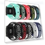 Two-Color Breathable Bracelet Strap — Smartwatch Straps, JTRedfswe