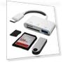 Smart Phone Data Transfer Memory Card Reader OTG Adapter — Memory Card Adapters, SERndbgzm