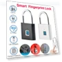 Smart Fingerprint Padlock — Padlocks & Hasps, Musk
