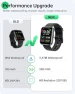Smart Watch with Alexa, Health Monitoring, and Waterproof Design, WMK