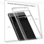 Clear Phone Case Tough Hard Acrylic Back Soft TPU Edges Anti-Scratch Cover — Basic Cases, Smartwatch 2025