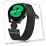 Milanese Band Flower Stainless Steel Magnetic Mesh Watch Strap — Smartwatches, Smartwatch 2025