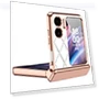 PU Leather Coated PC Anti-drop Phone Case with Magnetic Hinge Cover — Flip Cases, Smartwatch 2025