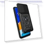Shockproof PC+TPU Hybrid Slide Camera Cover with Rotating Kickstand — Protective Covers, Smartwatch 2025