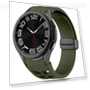 Stylish Silicone Strap with Magnetic Folding Buckle — Bands, Smartwatch 2025
