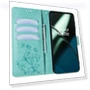 Butterfly Flower Imprinted PU Leather Flip Phone Cover — Flip Cases, Smartwatch 2025