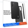 Carbon Fiber Texture Back Cover Phone Case — Back Covers, IMAK